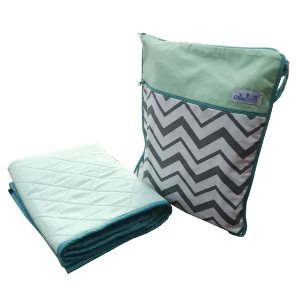 Chevron Seafoam Wetbag