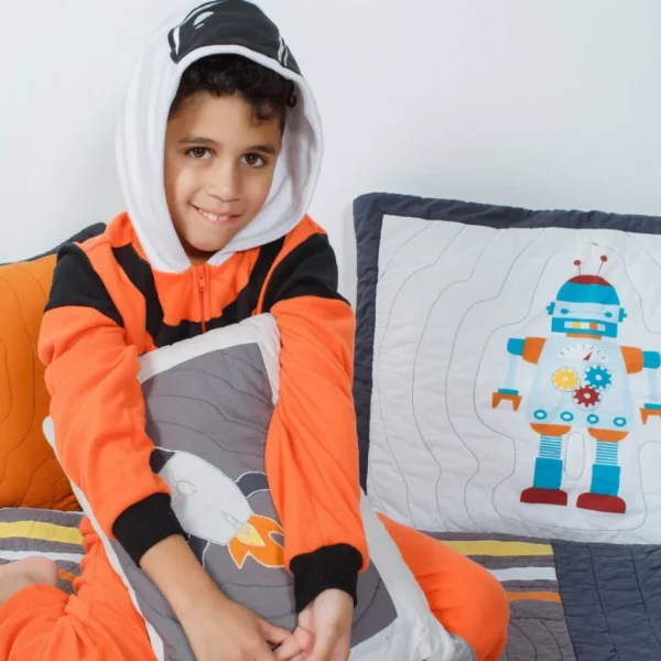 2Pc Robot + Space Pillow Set