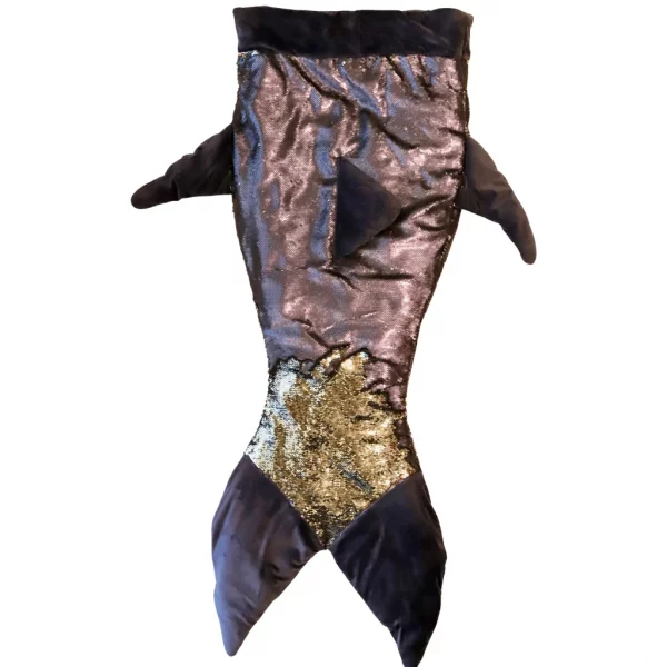 Mermaid Tail Sleeping Bag Reversible Sequin