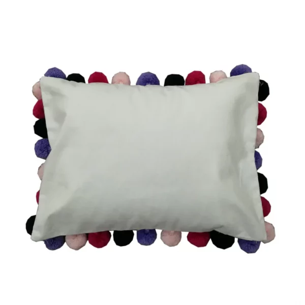 Pom Pom Pillow Cover