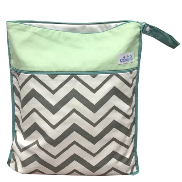 Chevron Seafoam Wetbag